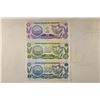 Image 2 : 3 BANK OF NICARAGUA BILLS 1 CENTAVO, 10 CENTAVO &