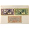 Image 2 : 3-CIRCA WWII US MILITARY PAYMENT CERTIFICATES