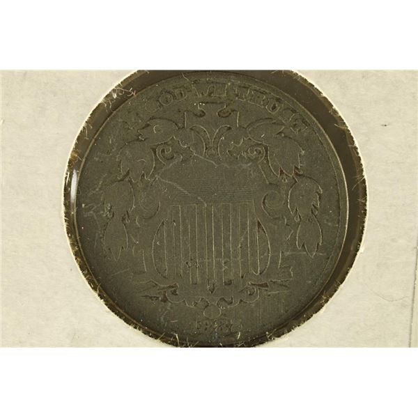 1882 SHIELD NICKEL (FINE)