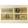 Image 1 : 4-GREECE DRACHMAS NOTES: 1944-2000, 1943-5000,