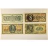 Image 1 : 4-GREECE DRACHMAS NOTES: 1944-2000, 1943-5000,