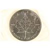 Image 1 : 1989 $5 CANADA MAPLE LEAF UNC IN, TONED