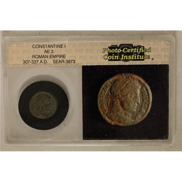 307-337 A.D. CONSTANTINE I AE 3 ROMAN EMPIRE COIN