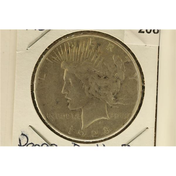 1928-S PEACE SILVER DOLLAR