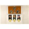 Image 2 : 2016 US PRESIDENTIAL DOLLAR PROOF SET WITH BOX