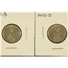 Image 1 : 1944-D & 1945-D SILVER US/PHILIPPINES 20