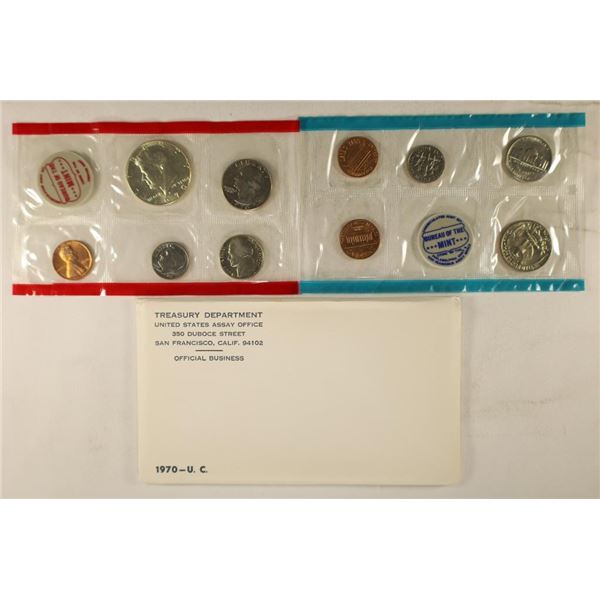 1970 US MINT SET (UNC) P/D/S (WITH ENVELOPE)