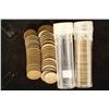 Image 1 : 2 SOLID DATE ROLLS OF 50-LINCOLN WHEAT CENTS: