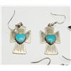 Image 2 : 4-PAIRS OF PIERCED SOUTHWESTERN EARRINGS:
