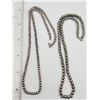 Image 2 : 2-STERLING BEADED NECKLACES