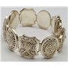 Image 3 : GORGEOUS VTG STERLING PANEL BRACELET WITH