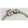 Image 2 : 8 INCH STERLING PANDARA BRACELET WITH ALE