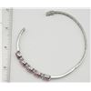 Image 3 : GORGEOUS STERLING FASHION BANGLE WITH CUT
