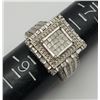 Image 10 : 5-STERLING FASHION BLING RINGS WITH CLEAR