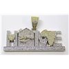 Image 1 : STERLING "TEXAS HOME" BLINGY PENDANT