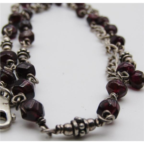 18 INCH INDIA STERLING NECKLACE WITH