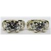 Image 1 : 2-STERLNG FASHION BLING RINGS WITH