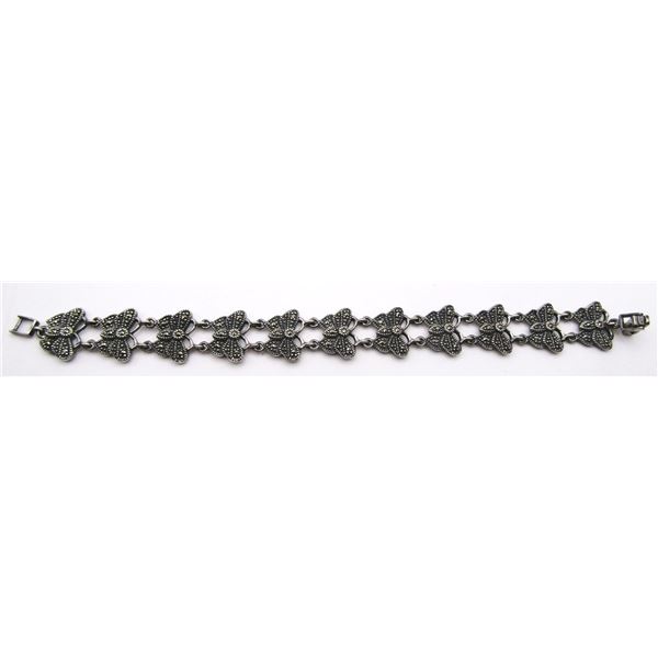 MARCASITE 925 BUTTERFLY BRACELET - PRETTY