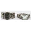 Image 2 : (7) STERLING FASHION RINGS - MODERN LOT