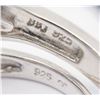 Image 8 : (7) STERLING FASHION RINGS - MODERN LOT