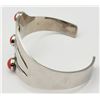Image 2 : HENCHO EN MEXICO STERLING CUFF WITH RED