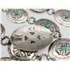 Image 3 : WS SOUTHWESTERN STERLING CONCHO BELT