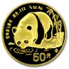 1/2 oz Gold Chinese Panda - (Sealed in Plastic)