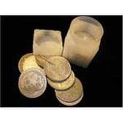 1878-1921 f-au grade morgan silver dollars- random dates and mints