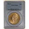 Image 1 : 1884-S $20 Liberty MS61 PCGS