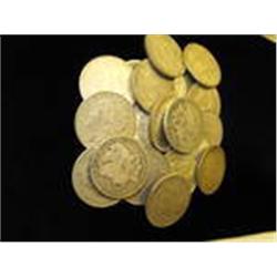 20) Assorted Morgans 1878-1921 f-au grade