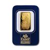 Image 1 : 10 gm) .999+ Fine Gold Bar Pamp Suisse (With Assay Card)
