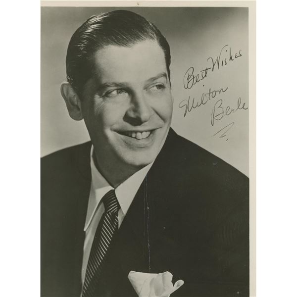 Milton Berle signed photo