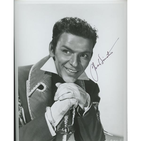 Frank Sinatra signed movie photo