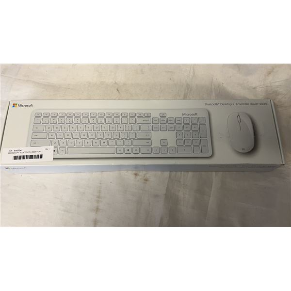MICROSOFT BLUETOOTH DESKTOP KEYBOARD AND MOUSE COMBO