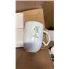 Image 8 : 2 BOXES OF MUGS, DECORATIONS, PLATTER