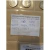 Image 2 : 8 CANADIAN 50 CENT COINS 1953-1964