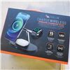 Image 2 : AS NEW HELIX CHARGE WIRELESS CHARGING VALET AND SAMSUNG SUPER FAST WIRELESS CHARGER