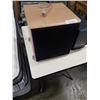Image 2 : MORDAUNT SHORT SUBWOOFER, BOSE COMPANION 3 SPEAKER AND ALPHASONIC AMP