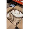 Image 2 : MEAKIN CHINA, MILK GLASS, CHINA