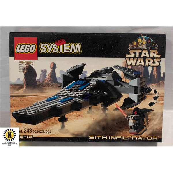 LEGO SYSTEM STAR WARS 7151 SITH INFILTRATPOR