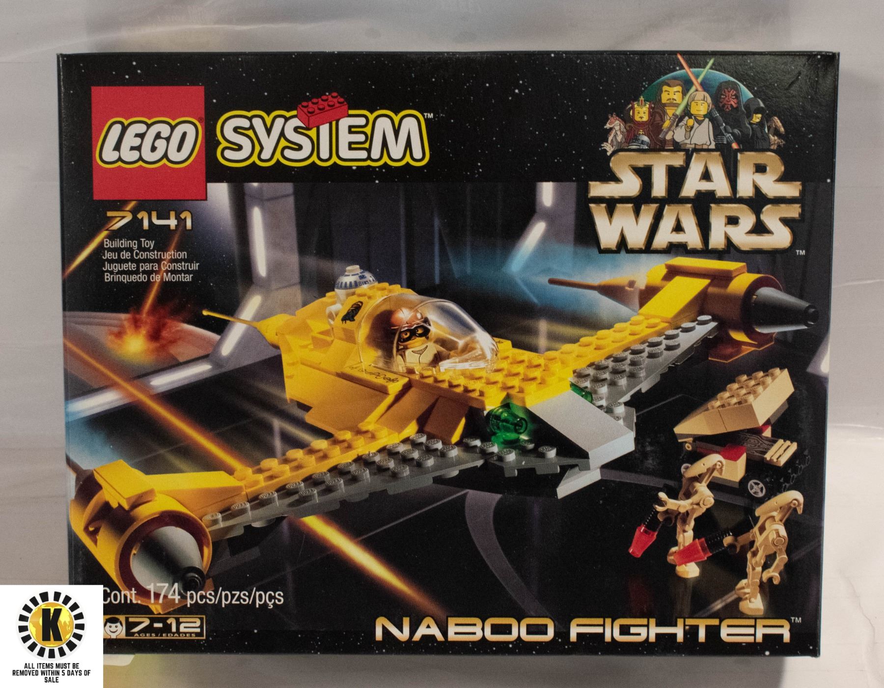 7141 LEGO SYSTEM STAR WARS 7141 NABOO FIGHTER