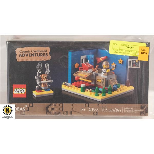 LEGO IDEAS COSMIC CARDBOARD ADVENTURES #40533 SET