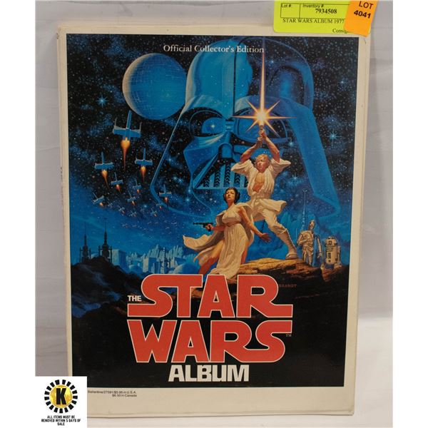 STAR WARS ALBUM 1977