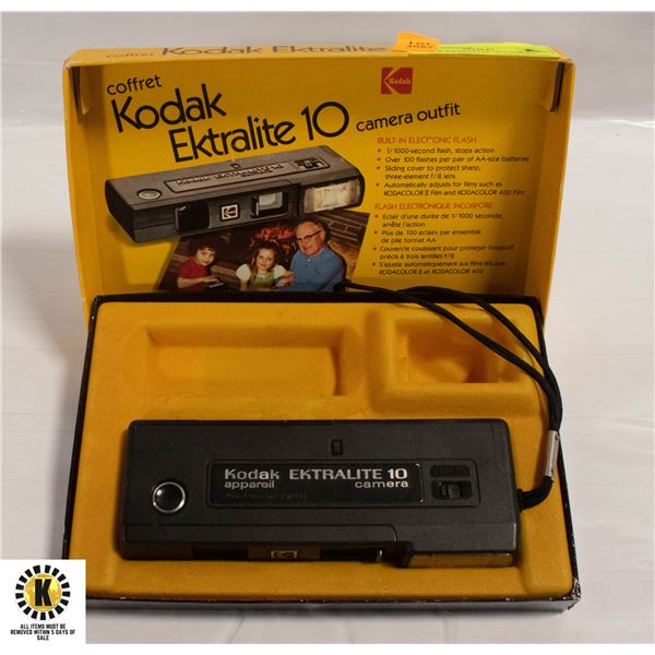 KODAK EKTRALITE 10 CAMERA