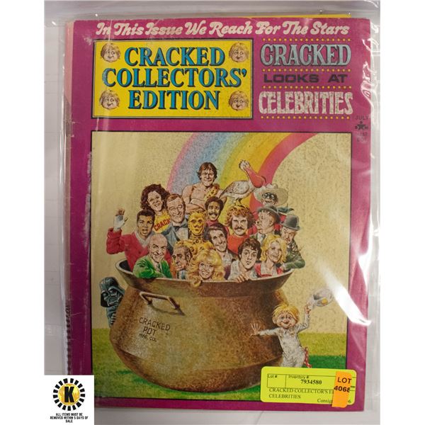 CRACKED COLLECTOR'S EDITION CELEBRITIES