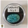 Image 1 : 14 CT TURQUOISE GEMSTONE