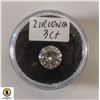 Image 1 : 3 CT GENUINE CUBIC ZIRCONIA GEMSTONE