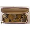 Image 1 : CONTAINER OF VARIOUS OLD MIXED WORLD COINS ETC.