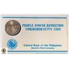 Image 1 : 1986 PHILIPPINES PEOPLE POWER COMMEM. 1O PISO COIN