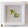 Image 1 : 2 GENUINE NATURAL PERIDOT GEMSTONES